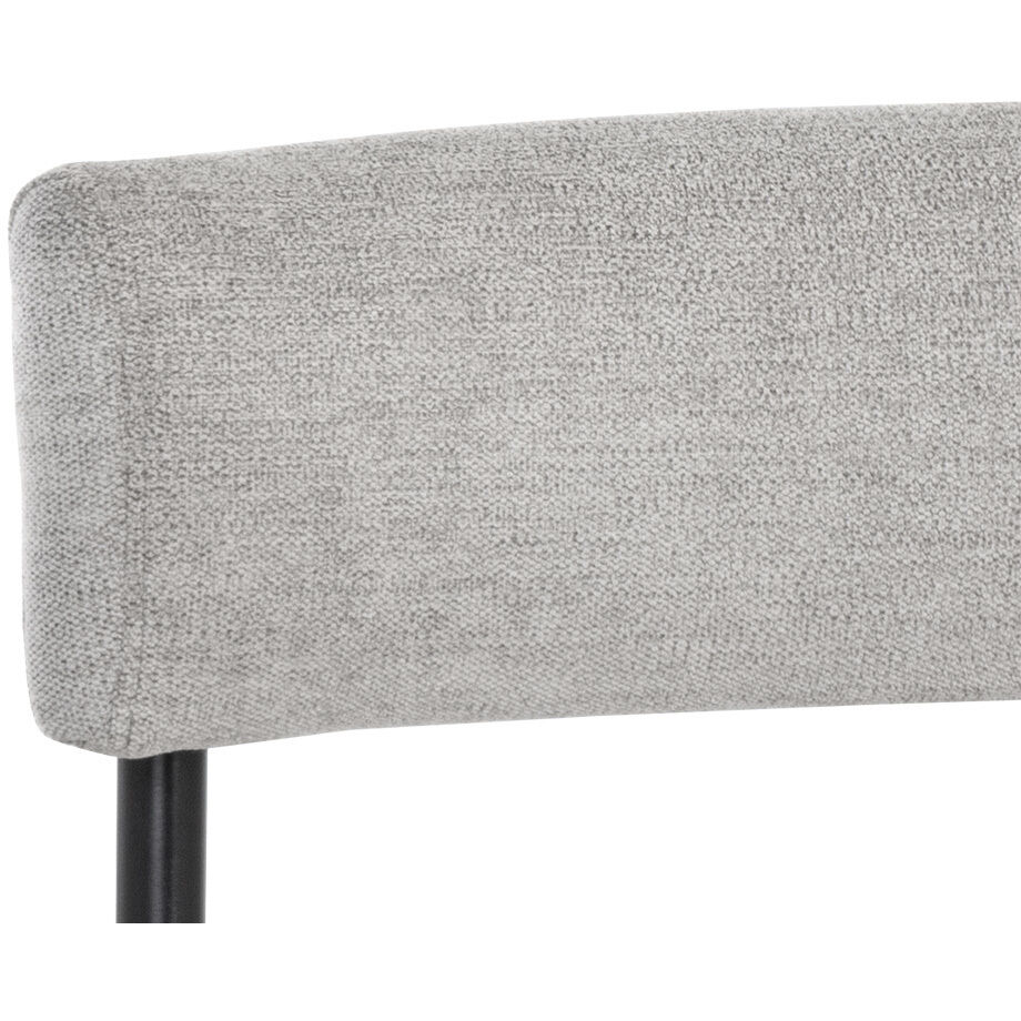 Seneca 36.5 inch Black / Polo Club Stone Counter Stool